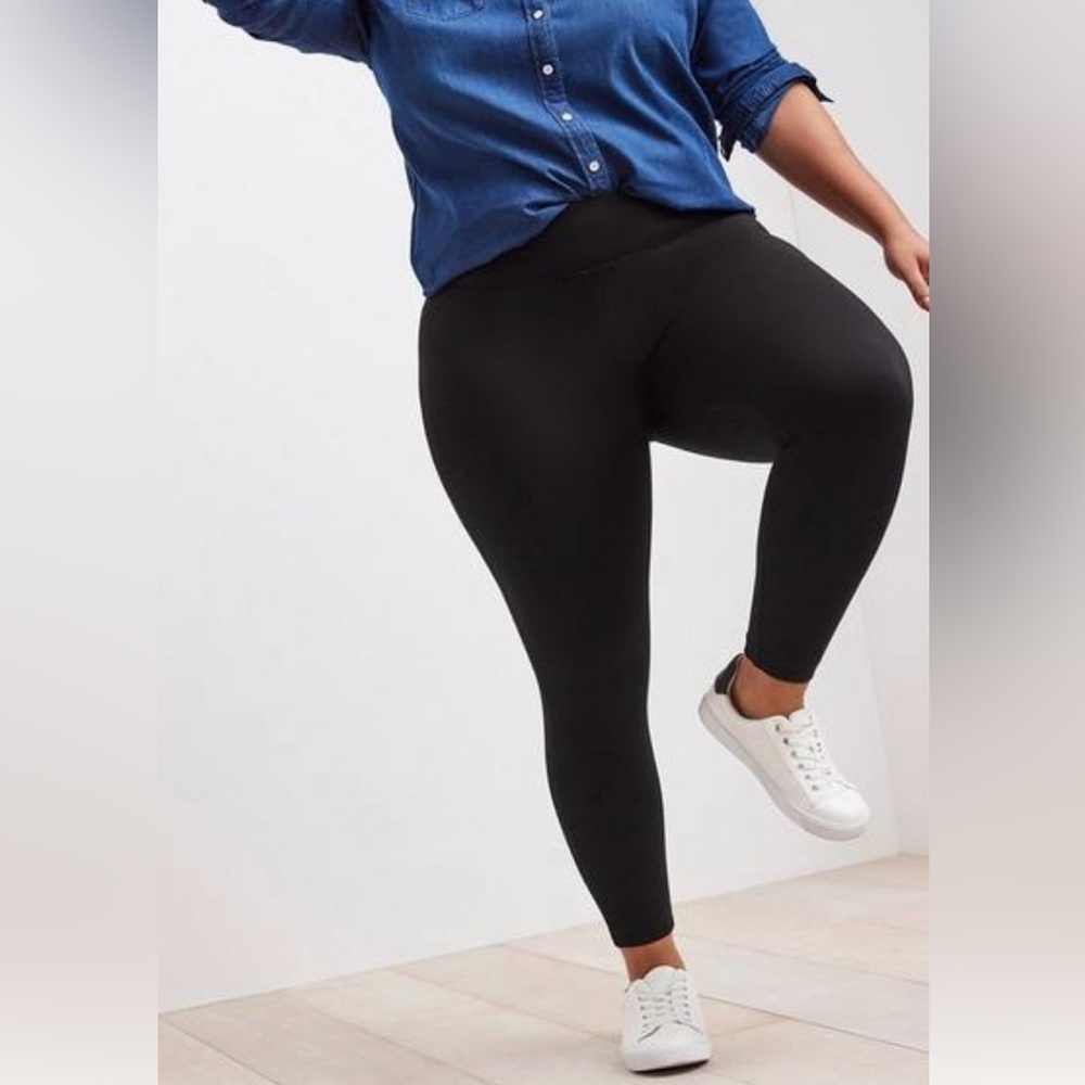 Torrid black high-rise pull-on